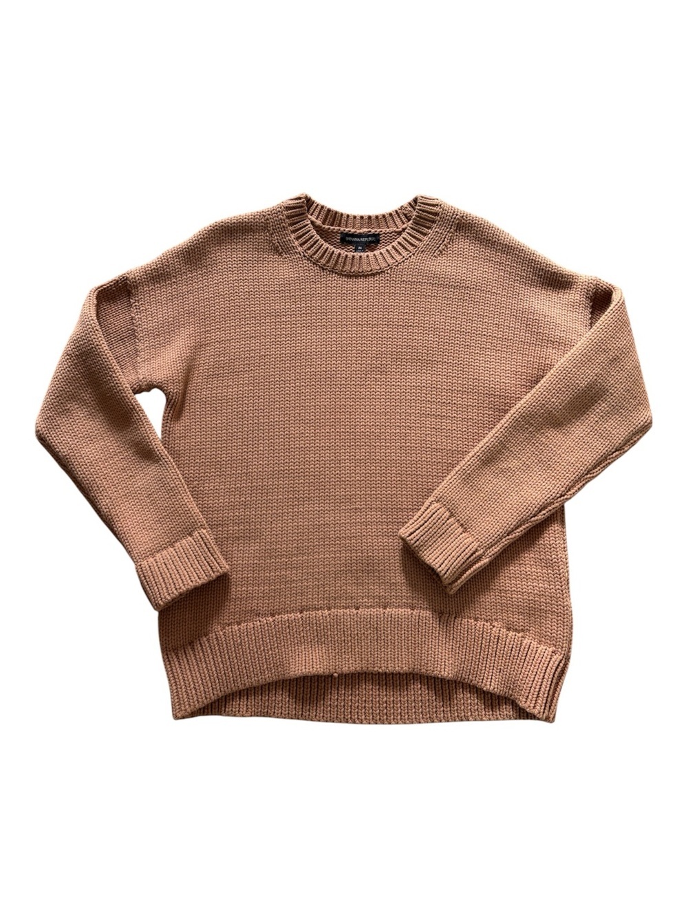 Banana Republic Oversize Chunky Knit Brown Sweater Size Small